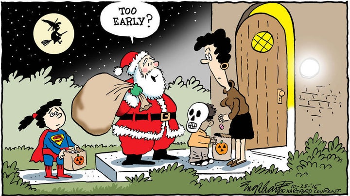 And enough with the Christmas music before Thanksgiving, too!