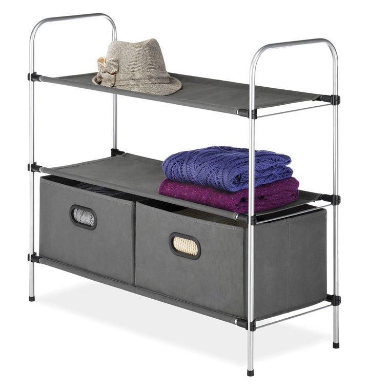 <p>Portable Closet Storage Organizer</p>
