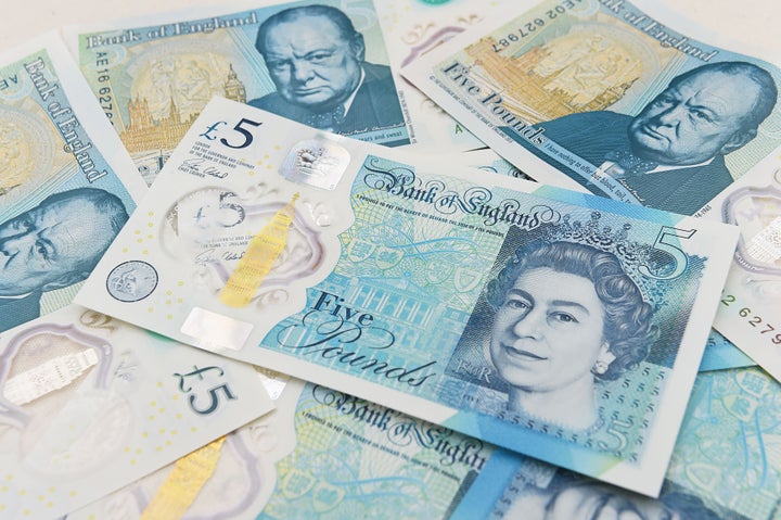 Four of the new £5 notes have been engraved with an image of Jane Austen