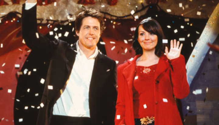 Hugh Grant plays a Prime Minister who falls in love with one of his household staff (Martine McCutcheon)