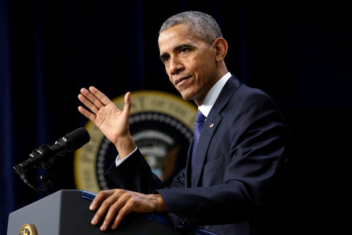 U.S. President Barack Obama delivers remarks at the My Brother's Keeper Summit at the South Court Auditorium of the White House in Washington, U.S., December 14, 2016.