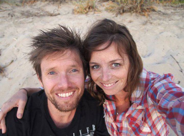 Ryan and Dee enjoying a holiday in western Australia in 2011, before he got ill the following year.