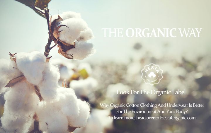 Cotton is better for both your body and the environment