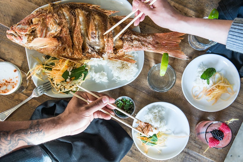 Whole fish special at Botika