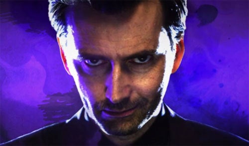 David Tennant as Kilgrave, AKA the Purple Man, in Marvel’s “Jessica Jones.”
