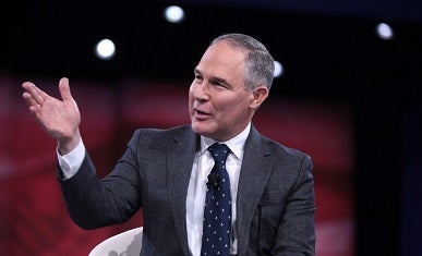 <p>Oklahoma Attorney General Scott Pruitt</p>