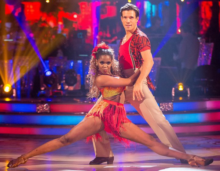 <strong>Danny Mac and Oti Mabuse on 'Strictly Come Dancing'</strong>