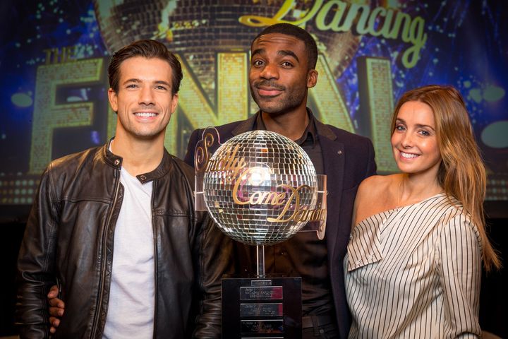 Danny is taking on Ore Oduba and Louise Redknapp in the final