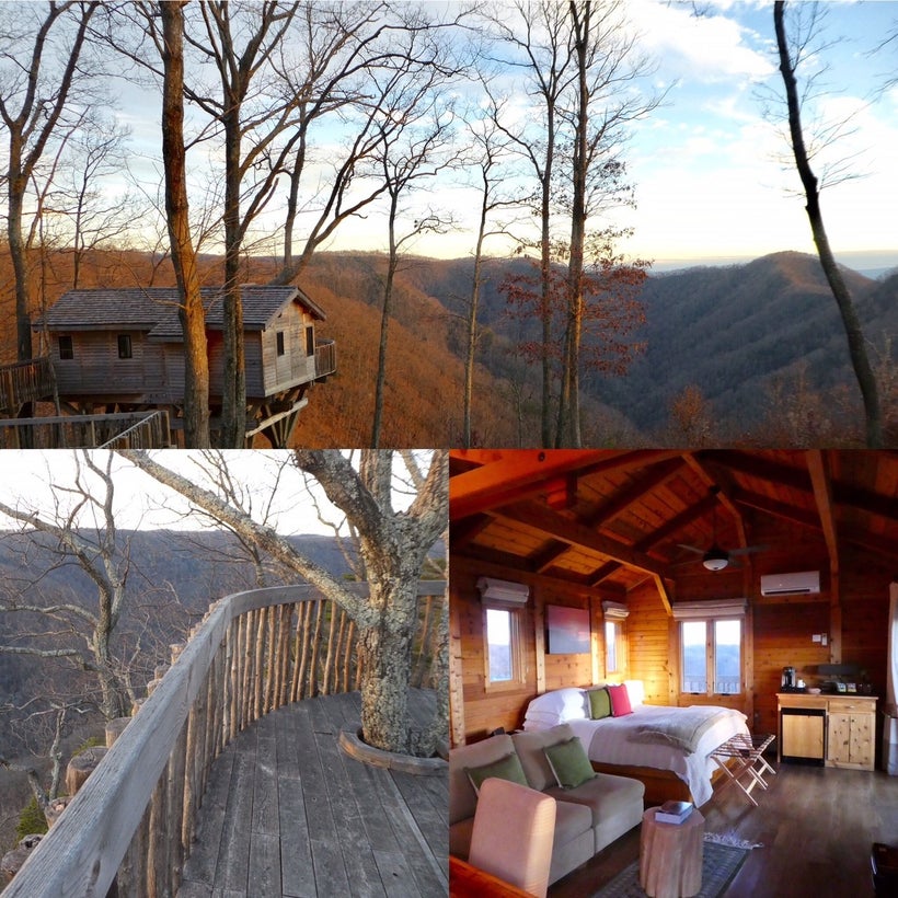Primland’s luxury treehouse cottages