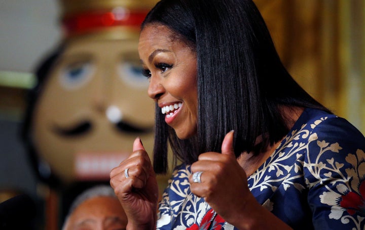 Michelle Obama graced the covers of <a href="http://www.vogue.com/13501355/michelle-obama-december-cover-interview-first-lady-white-house-departure/" target="_blank" role="link" class=" js-entry-link cet-external-link" data-vars-item-name="Vogue" data-vars-item-type="text" data-vars-unit-name="584ec8a8e4b0e05aded4b7df" data-vars-unit-type="buzz_body" data-vars-target-content-id="http://www.vogue.com/13501355/michelle-obama-december-cover-interview-first-lady-white-house-departure/" data-vars-target-content-type="url" data-vars-type="web_external_link" data-vars-subunit-name="article_body" data-vars-subunit-type="component" data-vars-position-in-subunit="40">Vogue</a> and <a href="http://www.nytimes.com/2016/10/17/t-magazine/michelle-obama-chimamanda-ngozi-adichie-gloria-steinem-letter.html" target="_blank" role="link" class=" js-entry-link cet-external-link" data-vars-item-name="T" data-vars-item-type="text" data-vars-unit-name="584ec8a8e4b0e05aded4b7df" data-vars-unit-type="buzz_body" data-vars-target-content-id="http://www.nytimes.com/2016/10/17/t-magazine/michelle-obama-chimamanda-ngozi-adichie-gloria-steinem-letter.html" data-vars-target-content-type="url" data-vars-type="web_external_link" data-vars-subunit-name="article_body" data-vars-subunit-type="component" data-vars-position-in-subunit="41">T</a> magazines this year.