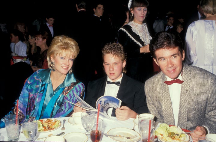 Gloria Loring with Alan Thicke and their oldest son Brennan.