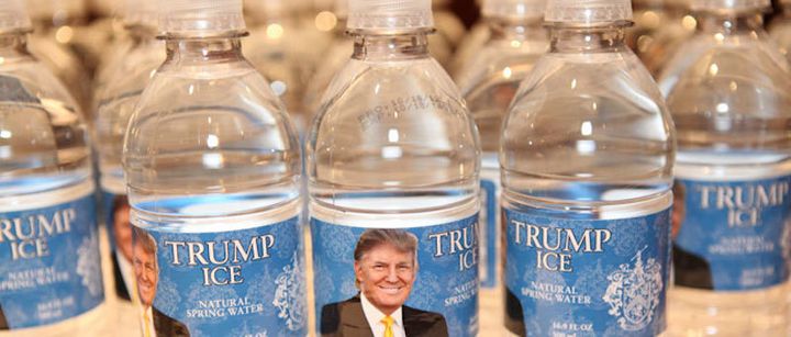 Quench your thirst with Trump Ice and Make America Great Again!
