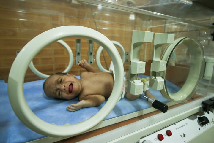 <strong>Medics say hospitals have been deliberately targeted during the Syrian conflict.</strong>
