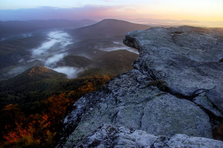 McAfee Knob is one lookout point that environmental groups say would be ruined by the pipeline cutting across the landscape.