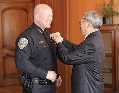 Mayor Ed Lee appoints Greg Suhr Chief of SFPD April 27, 2011