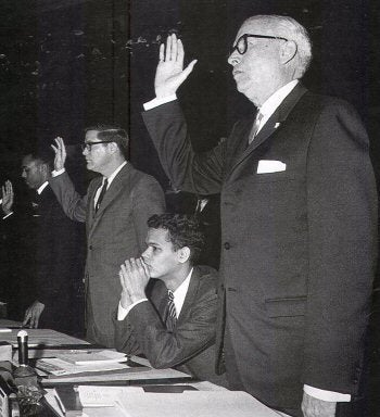 <em>Julian Bond in the GA House in 1966</em>
