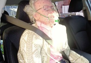 Concerned passersby in Hudson, New York, called police after spotting this mannequin inside a car -- which they thought was a woman who'd frozen to death.