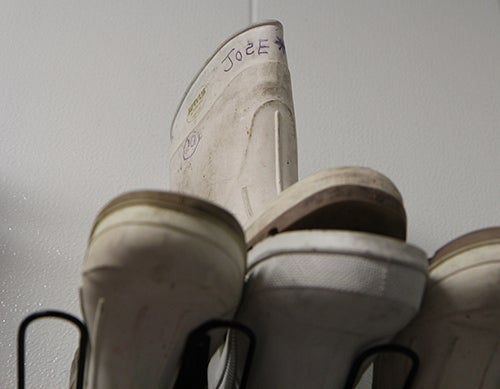 <strong>These boots are made for walking ... in the cheese caves.</strong>