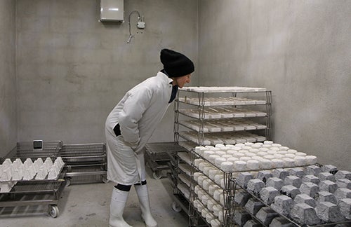 <strong>Different caves age different cheeses.</strong>