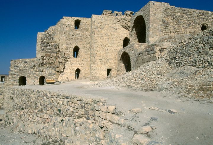 Castle of Al Karak, Jordan, 12th century.