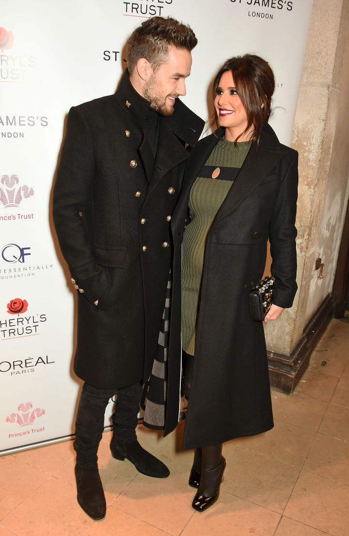 Cheryl and Liam in November 