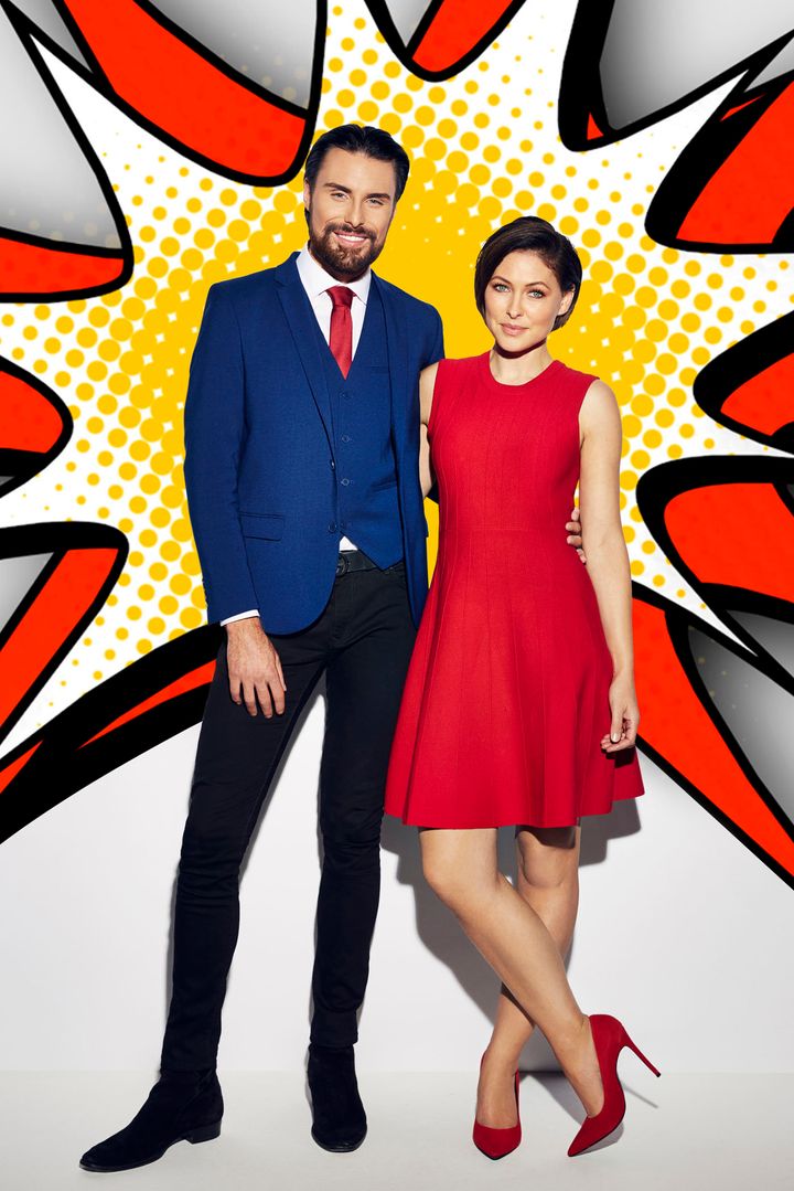 Rylan Clark-Neal and Emma Willis are back on hosting duties