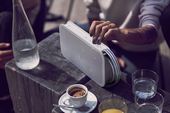 Bang & Olufsen Beoplay A2 Active Portable Bluetooth Speaker, Natural