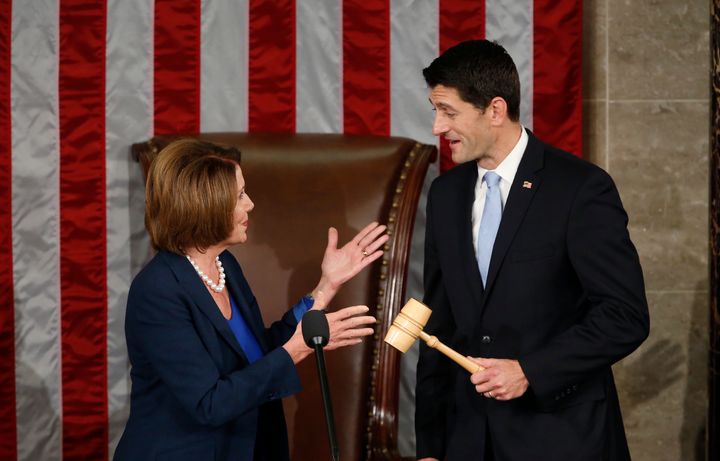House Minority Leader Nancy Pelosi (D-Calif) and Speaker Paul Ryan (R-Wis.) probably won't get to know each other over food.