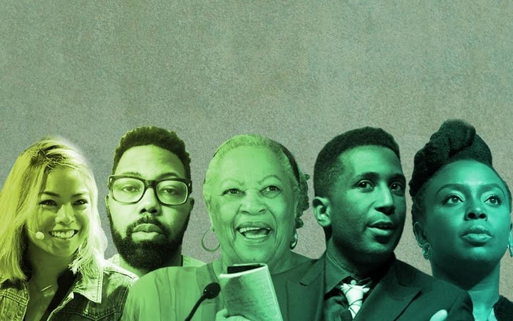 Jia Tolentino, Damon Young, Toni Morrison, Wesley Morris and Chimamanda Ngozi Adichie. 