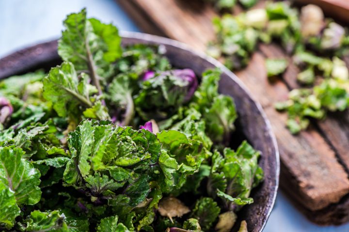 Lutein, a protein found in leafy greens, may support cognitive function and brain health. 