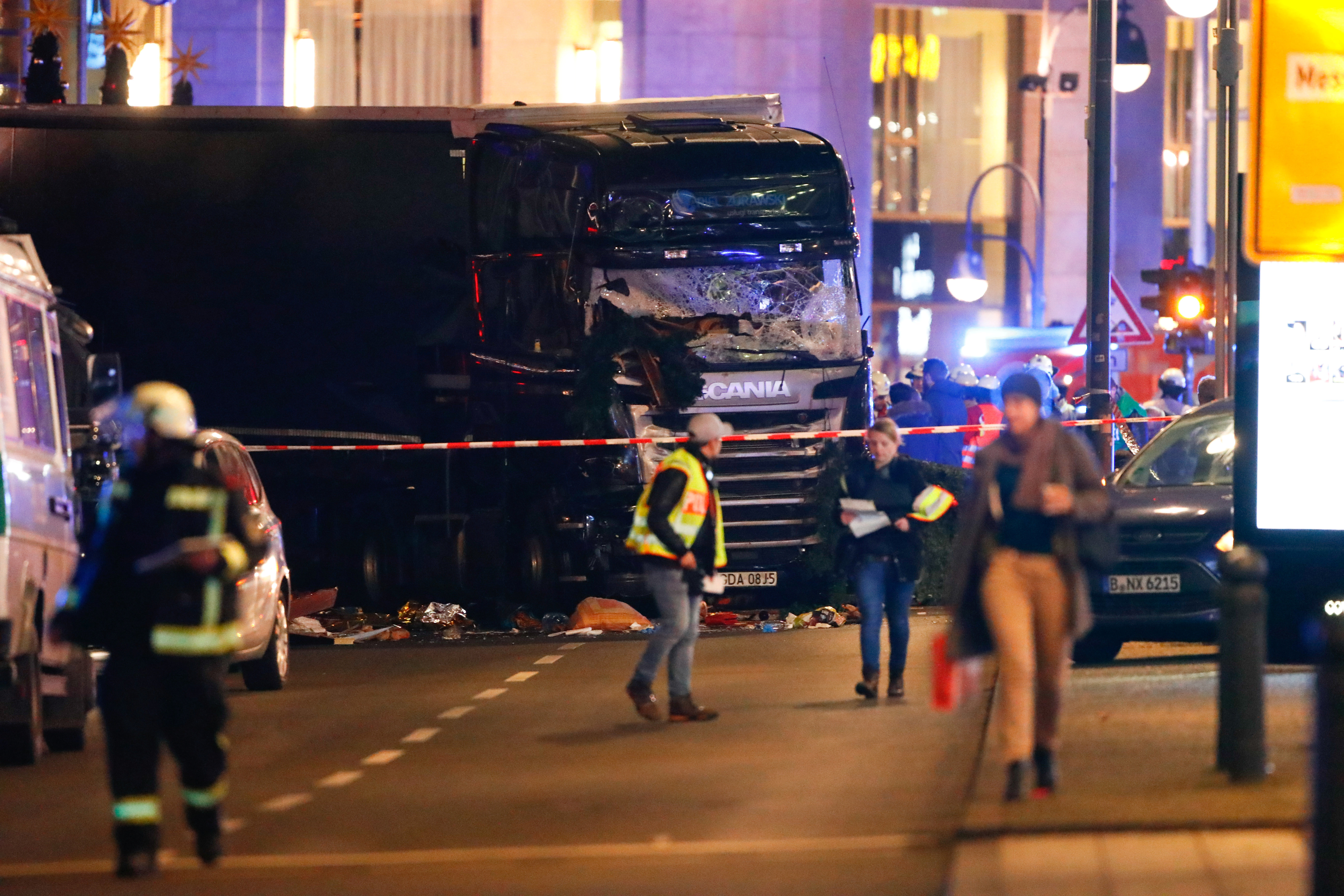 Truck Plows Into Crowd Near Christmas Market In Berlin | HuffPost News