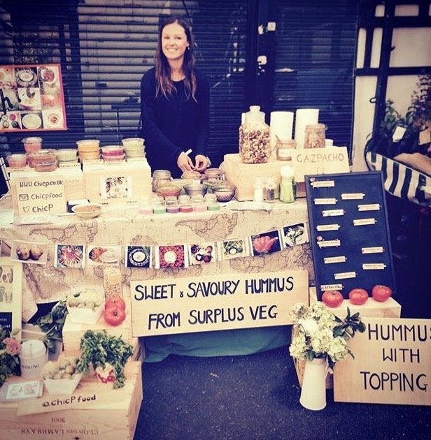 Hannah McCollum gets her ingredients from New Spitalfields Market, a wholesale fruit, vegetable and flower market based in London.