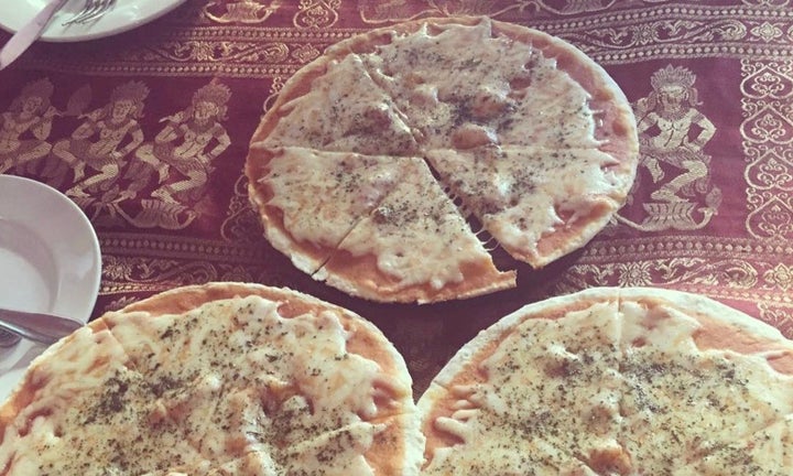 <p>Happy Pizza</p>
