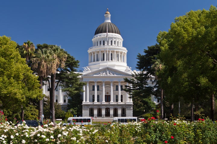 The California State Capitol.