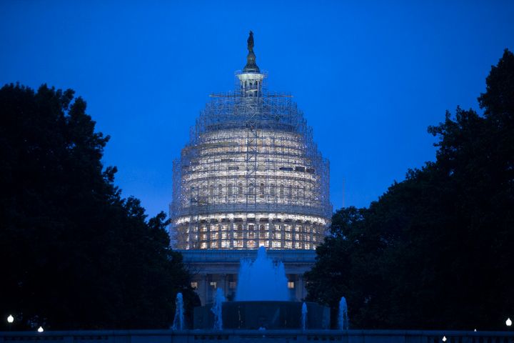 The U.S. Capitol building.