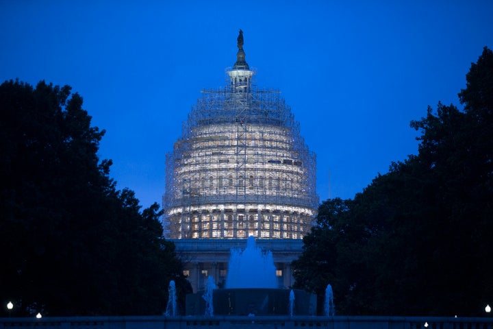 The U.S. Capitol building.