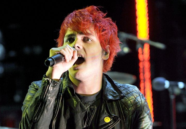 Gerard Way of My Chemical Romance performs as part of the Honda Civic Tour 2011 at Shoreline Amphitheatre in Mountain View, California.