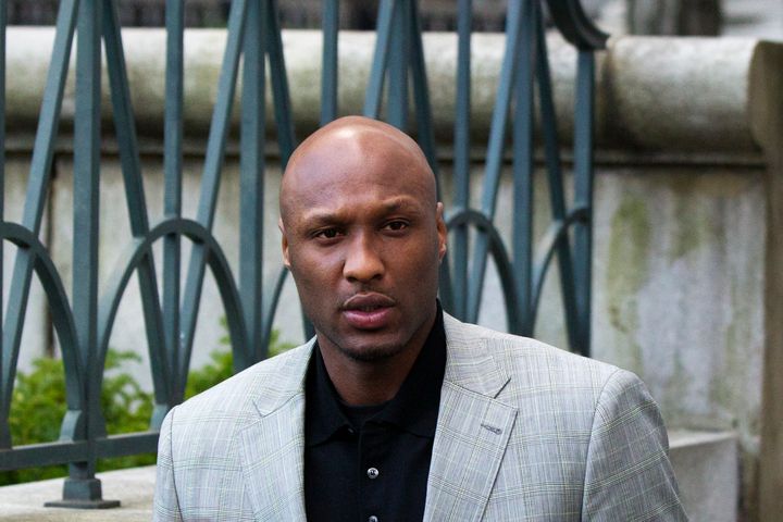 Lamar Odom, pictured March 5, 2013. 
