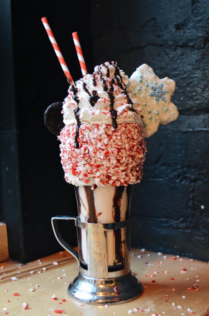 Black Tap Peppermint Milkshake