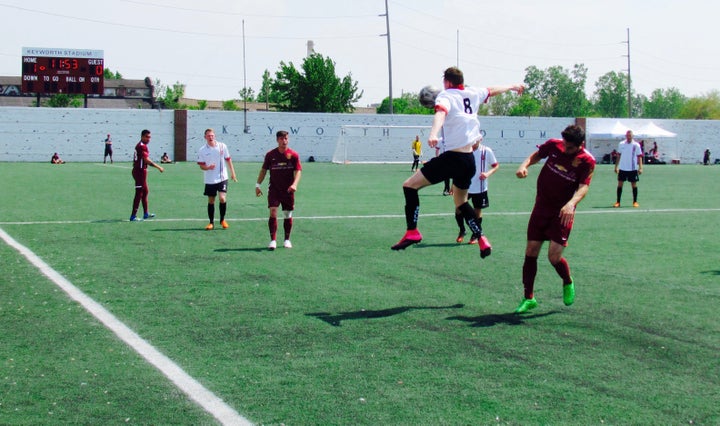 Detroit City FC host FC United of Manchester in May 2016.