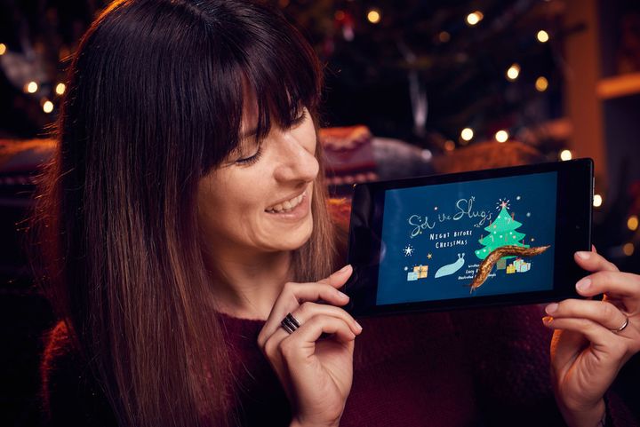 Unknown writer and mum of two Lucy Banks (pictured) is set to be catapulted to fame after beating a thousand other unpublished writers to win an Amazon competition to find a new Twas The Night Before Christmas festive tale. Sol The SlugÃÂs Night Before Christmas will be delivered to millions of Kindles and tablets ahead of Christmas Eve family reading, and is set to rocket to the top of the book charts.For further information please contact Emily Howell at Shine Communications on 07835 2