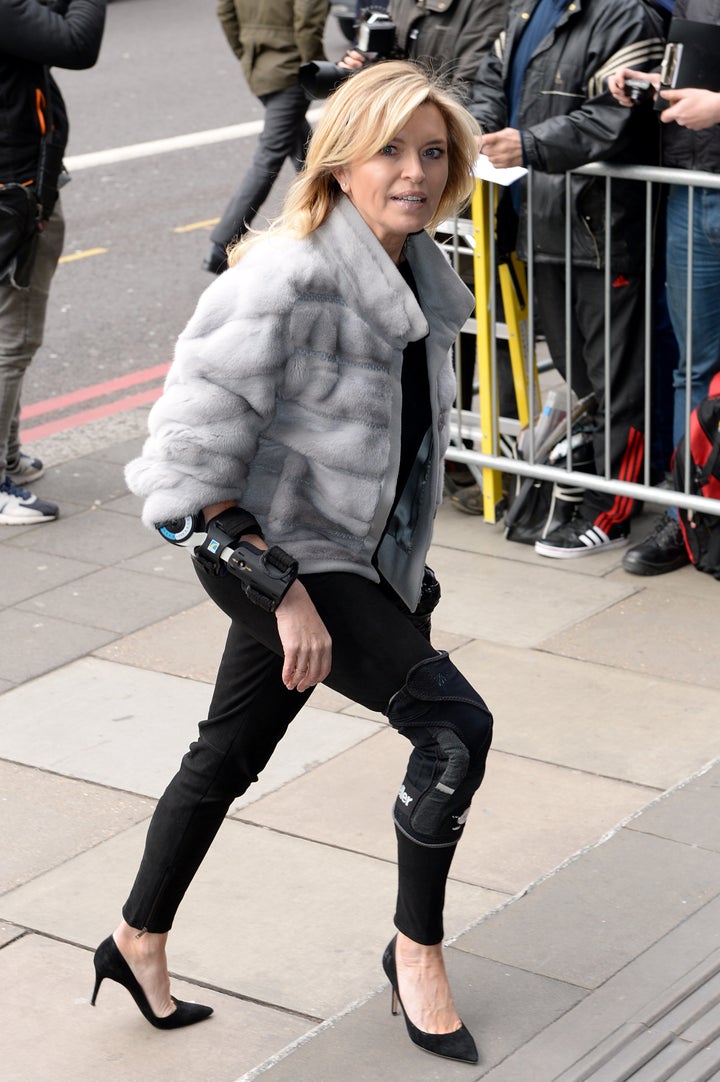 <strong>Tina has been left with serious injuries following her stint on 'The Jump'</strong>