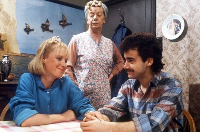 Michael and Jean shared plenty of screen time in his early days on 'Corrie'