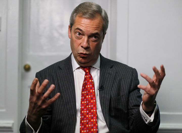 <strong>Nigel Farage has been threatened with legal action.</strong>