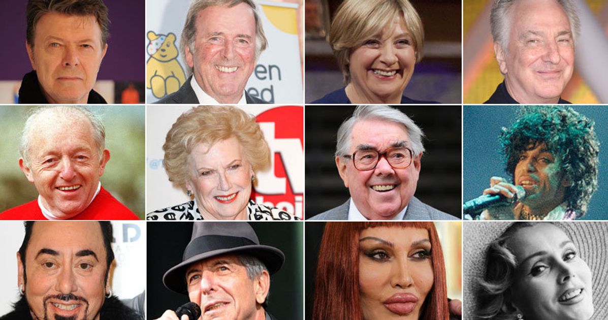 Celebrity Deaths 2016 The Showbiz Stars We Lost Too Soon 4056