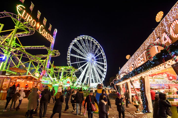 The attack in Berlin has seen members of the public raise questions in relation to the safety of Winter Wonderland in London's Hyde Park (file picture)