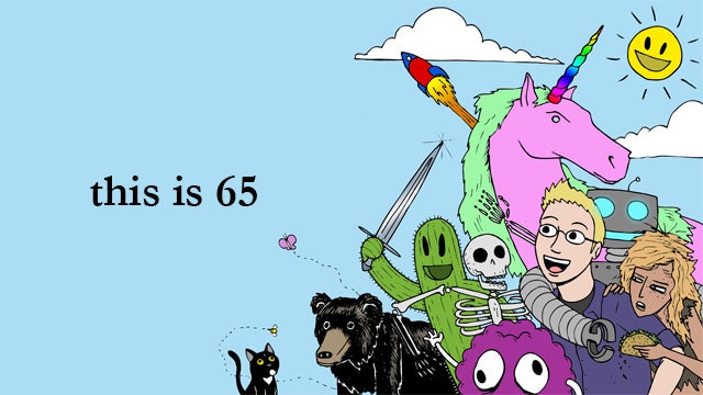 <a rel="nofollow" href="http://www.thisis65.com/portfolio/" target="_blank">This is 65 </a> produces comics, illustrations,