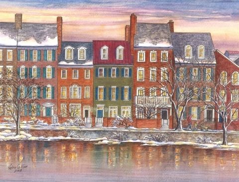 <p><strong><em>Old Town Alexandria, where Collins successfully relaunched her artistic career</em></strong></p>