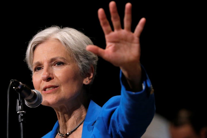 Green Party presidential candidate Jill Stein speaks at a campaign rally in Chicago, Illinois, U.S. September 8, 2016.