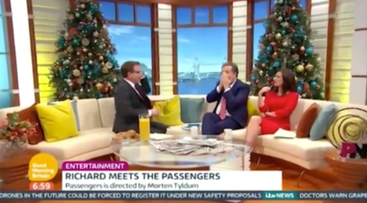 Piers realises he's been caught